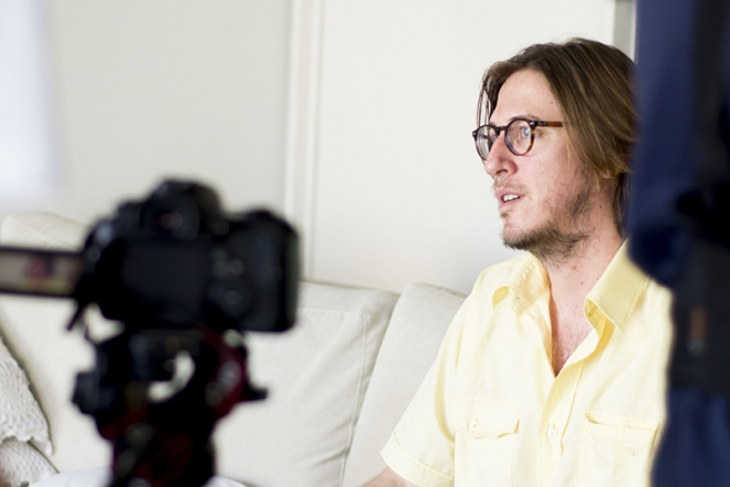 Pedro Severien fala sobre vídeoclipes no Toda Música. / Foto: Teresa Quesado