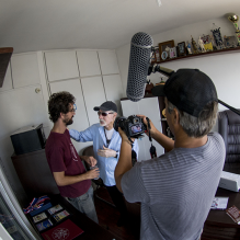 Alan Oliveira e Maestro Formiga no TDM. / Foto: Teresa Quesado